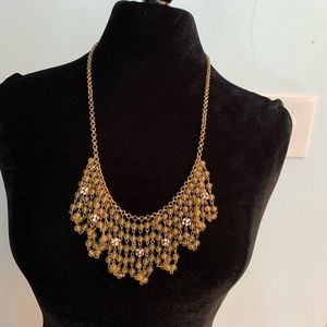 J Crew Crystal Chandelier Necklace
